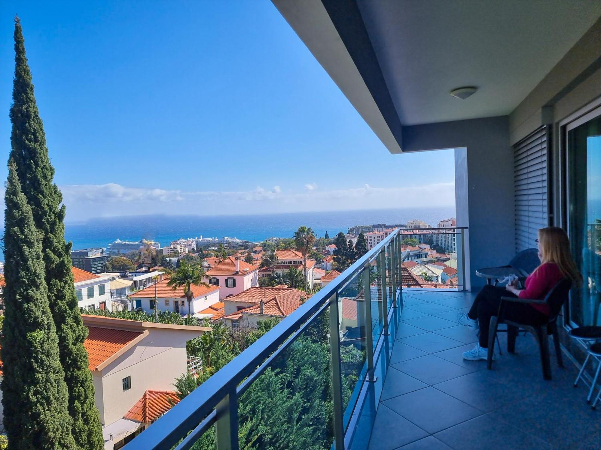 Panoramic Sunrise And Sunset Views, 5 Min From Funchal, Perfect Getaway For Travelers Appartement Buitenkant foto