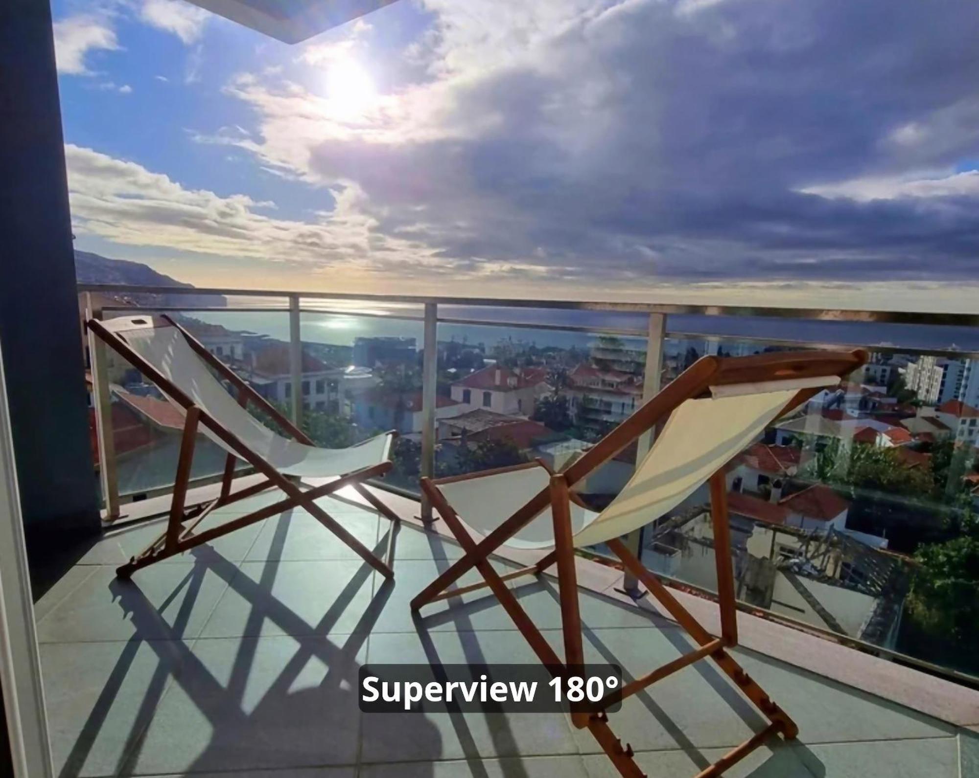 Panoramic Sunrise And Sunset Views, 5 Min From Funchal, Perfect Getaway For Travelers Appartement Buitenkant foto
