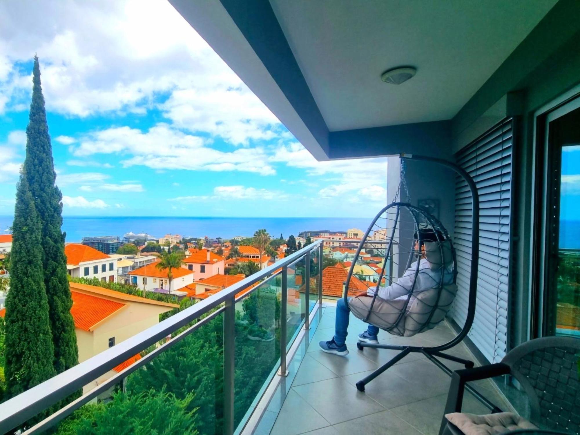 Panoramic Sunrise And Sunset Views, 5 Min From Funchal, Perfect Getaway For Travelers Appartement Buitenkant foto