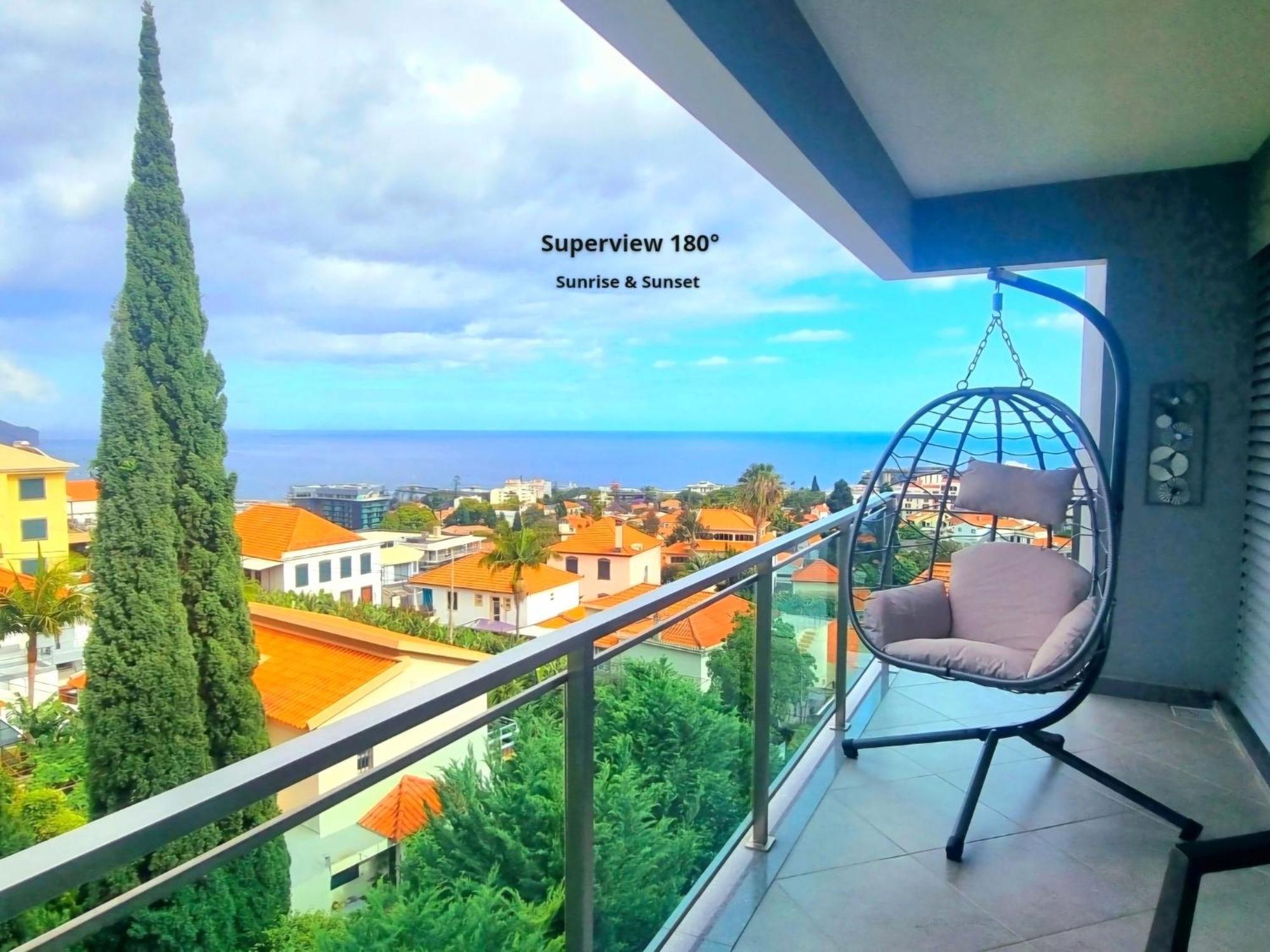 Panoramic Sunrise And Sunset Views, 5 Min From Funchal, Perfect Getaway For Travelers Appartement Buitenkant foto