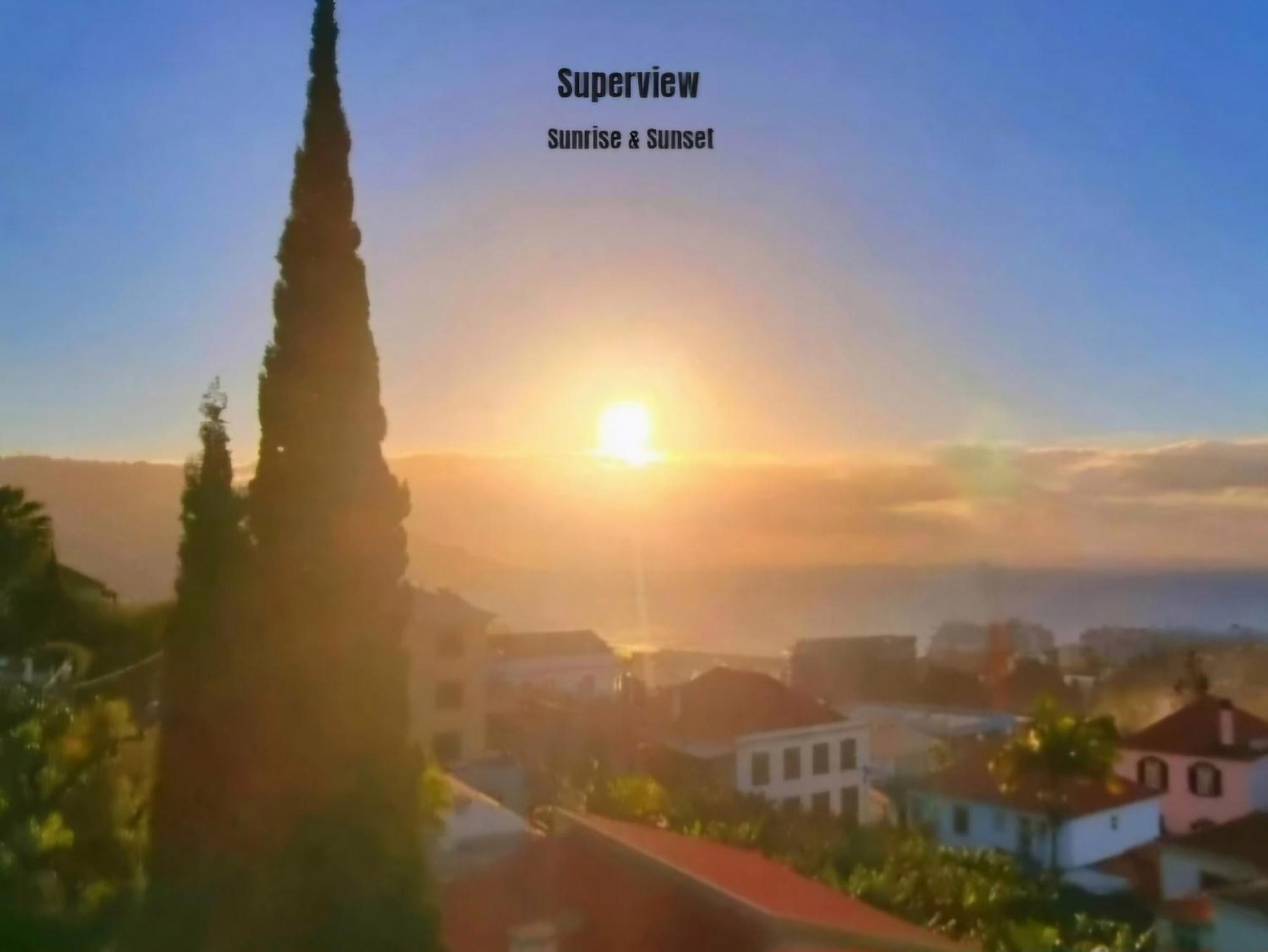 Panoramic Sunrise And Sunset Views, 5 Min From Funchal, Perfect Getaway For Travelers Appartement Buitenkant foto