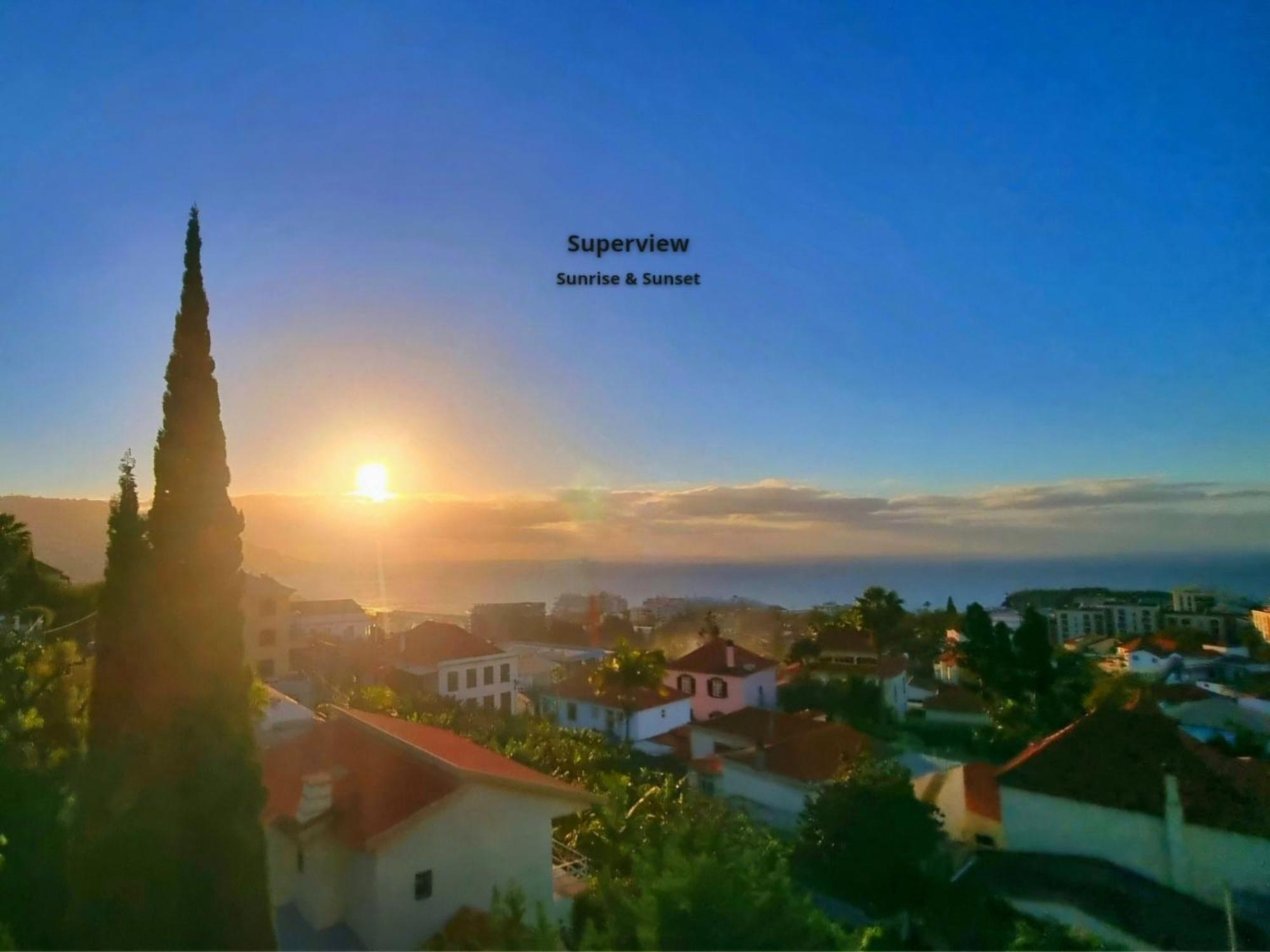 Panoramic Sunrise And Sunset Views, 5 Min From Funchal, Perfect Getaway For Travelers Appartement Buitenkant foto